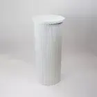 MDF Ripple Plinth - 80cm | Event Wedding Display Pedestal Cake Stand