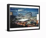 Coney Island Cyclone 1960s Brooklyn New York Framed Photo
