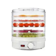 5 Trays Food Dehydrator Commercial Dryer Maker Fruit Jerky Meat Dehydrator New