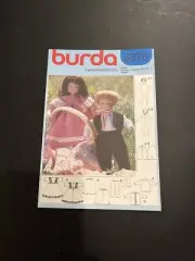 BURDA #6378 - 16½" BOY & GIRL DOLL & CLOTHING PATTERN