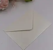 25 PCS Pearl Ivory Envelopes A7 ,5.35 x 7.7 inches, Perfect for 5x7 Wedding Invitation Cards,Birthday Greeting RSVP Invite