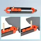 Contour Scribe Tool W/Lock For Pencil Oval Woodworking Edge Corner Measuring XG