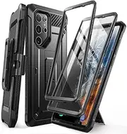 [SUPCASE] Outdoor Case for Samsung Galaxy S22 Ultra (6.8 Inch) 5G [Unicorn Beetle Pro] with 2 Front (Without Screen Protector + Screen Protector) 2022 Edition (Black)