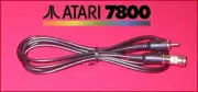 6Ft RCA Video Cable & RF Coax TV Adapter for the Atari 7800 System