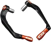Motorcycle Brake Clutch Lever Guard Falling Protection Handguards CB600F CB600 CB1100 CB400 CB919 CB125F CB599(Orange)
