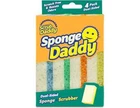 4 x SCRUB DADDY DUAL SIDED SPONGE YELLOW