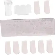 11pcs Nail Art Print Set Template Stencils Nail Stamping Plate Nails Stamper Kit Manicure Nail Stamp Plate Nail Stamping Nail Art Stamping Plates Nail Plate Plastic