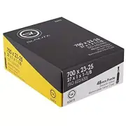 Sunlite Standard Presta Valve Tubes, 700 x 23-25 (27 x 1.375) / 48mm, Black