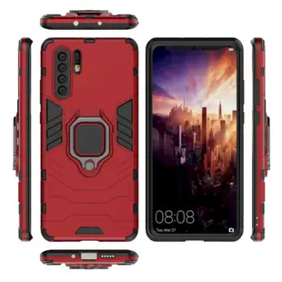 Huawei Y6 Y7 Y7s Pro Prime 2018 2019 鎧甲保護殼雙層抗震軟硬殼指環支架手機殼背蓋