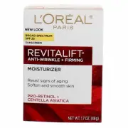 2 Pack L'Oreal Paris RevitaLift Skin Moisturizer, SPF 25, 1.7 oz