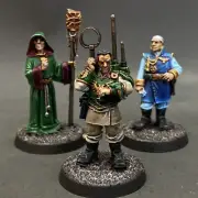 Astra Militarum Regimental Advisors Warhammer 40K death korps of krieg Painted