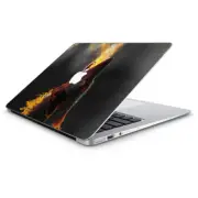 Skin Decal Wrap for Macbook Air 13 Inch 13" - Wolf howling at Moon