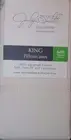 Jaclyn Smith King Pillowcases 600 Thread Count KPC Papyrus (Ivory) 2 ct 40x20"