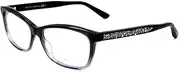 [Jimmy Choo] Women's 102035 Optical Frames, Color: Black Grey, Size: 54-145-15, Black Grey, 54