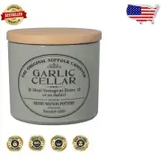Elegant Staffordshire Clay Garlic Keeper - 4.5'' x 4.25'' Dishware Solution