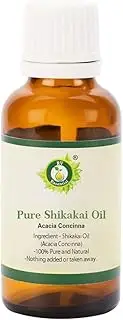 Shikakai Oil | Acacia Concinna | For Hair Growth | Adds Shine | Fights Dandruff | Strengthens Hair Roots | Delays Grey Hair | Prevents Hairloss | 100% Pure Natural | 5ml | 0.169oz By R V Essential