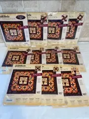 Spice Meadow Setting + 9 Months BOM Quilt Kit Jo Ann PATTERNS Block of the Month