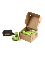 [Charlies] Biodegradable Dog Poo Bag Dispensers With Free Bag Dispenser 240 Bags in Green
