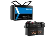 Gentrax 12V 100Ah Lithium Battery + VoltX 12V Battery Box
