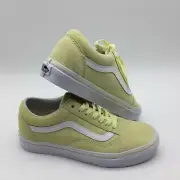 Vans Men/Women's Shoes "Old Skool" -- (Suede) Tender Yellow/Tru