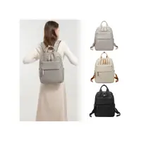 在飛比找momo購物網優惠-【SPRING】韓版時尚商務通勤後背包大容量後背包旅行後背包