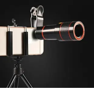 廣角鏡頭高清長焦手機鏡頭單筒望遠鏡18倍變焦外置攝像頭微距套裝攝影抖音神器 免運 維多