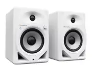 DM-50DBT-W White 5" Compact Active Monitor Speaker (pair) - Pioneer DJ
