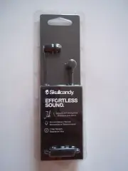 Black SKULLCANDY Earbuds & Microphone EFFORTLESS SOUND User Guide, Ear Gels S, M