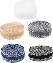 5Pcs Self Adhesive Hemming Tape for Pants Jeans Skirts No Cutting Needed Easy to Use Durable Tape Grey Clothing Decor