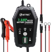 6V 12V 3000Ma Smart Battery Charger Automatic for Trickle Lithium Lifepo4 Lead-A