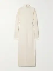 [Taller Marmo] Taller Marmo - Swanson Crepe Maxi Dress - Ivory - IT36 IT 36 Ivory