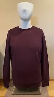 Express Men’s Maroon Sweatshirt NWT Size XS