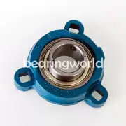 SBTRD204-12 New 3/4" Set Screw Insert Bearing with 3 Bolt Ductile Flange