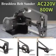 762x25MM Mini Electric Belt Sander Wood Knife Metal Sharpener Sanding Machine