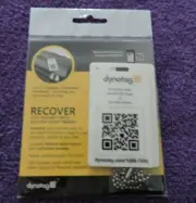 DYNOTAG QR CODE TAG FOR LUGGAGE, BACKPACKS, HANDBAGS NEW