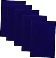 Hohopeti Self-Adhesive Jewelry Box Liner 5 Sheets of Adhesive Felt Sheets Craft Pad for Jewelry Cabinet Liner Home Decor