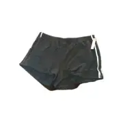 Colsie -Women's Retro Striped Lounge Pajama Shorts Black 2X-(NWT)side pockets