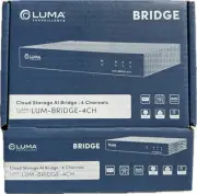Luma Surveillance Cloud Storage AI Bridge | 4-Channel LUM-BRIDGE-4CH
