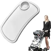 Baby Stroller Tray - Lightweight Safe Pram Tray, Portable Travel Stroller Tray | Removable Baby Stroller Snack Tray, Multi-Functional Safe Pram Tray Pushchairs Prams & Accessories Easy-Clean for All T