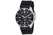 Casio Duro Marlin Silver/Black Men's 200m Analog Divers Watch MDV-106-1A