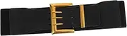 [CATIEBYE] 1Pc Chic Wide Waist Belt for Women Elastic Waistband Dress Belt for Parties Banquets Daily Wear Stylish Enhance Your Figure Your Waist