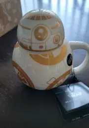 HALLMARK STAR WARS "BB-8 CERAMIC MUG" NEW SEE DESCRIPTION