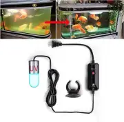 Mini 3W UVC Timer Aquarium UV Clean Light Algae Clear Fish Tank UV Water Clean L