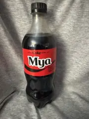 Share a Coke with Mya 2025 Personalized Gift Coca~Cola Bottle 20oz Zero