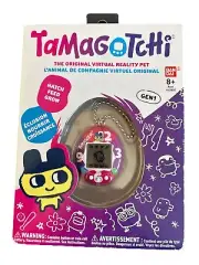 Tamagotchi Original Gen 1 Virtual Reality Pet Bandai Namco Pink Clock 2022