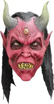 Halloween ANCIENT FEARSOME KALI DEMON Horror High-Quality Latex Deluxe Mask