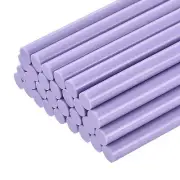 30pcs Mini Hot Glue Gun Sticks 4" x 0.43" for Glue Gun, Purple