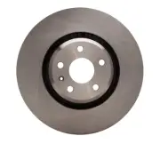Dynamite Friction Front Disc Brake Rotor for 08-09 Audi TT Quattro (604-73054) (for: Audi)