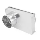 Dryer Vent Kit 0 To 5in Adjustable Dryer Vent Periscope 4in Connector For Home