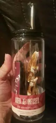 AGED & INFUSED The Home Bar Starter Kit COSMOPOLITAN Infusion And Glass Mixer
